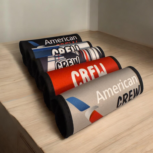 American Airlines Crew Luggage Handle Wrap by Flight Flair