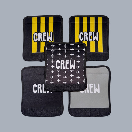 Airline Flight Crew and Pilot Luggage Handle Wrap by Flight Flair