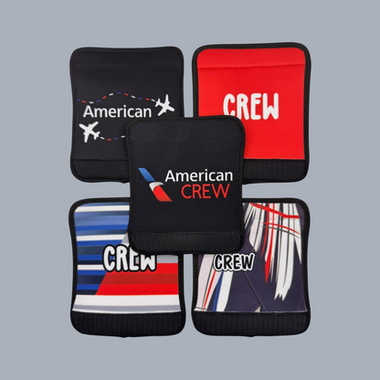 American Airlines Crew Luggage Handle Wrap by Flight Flair