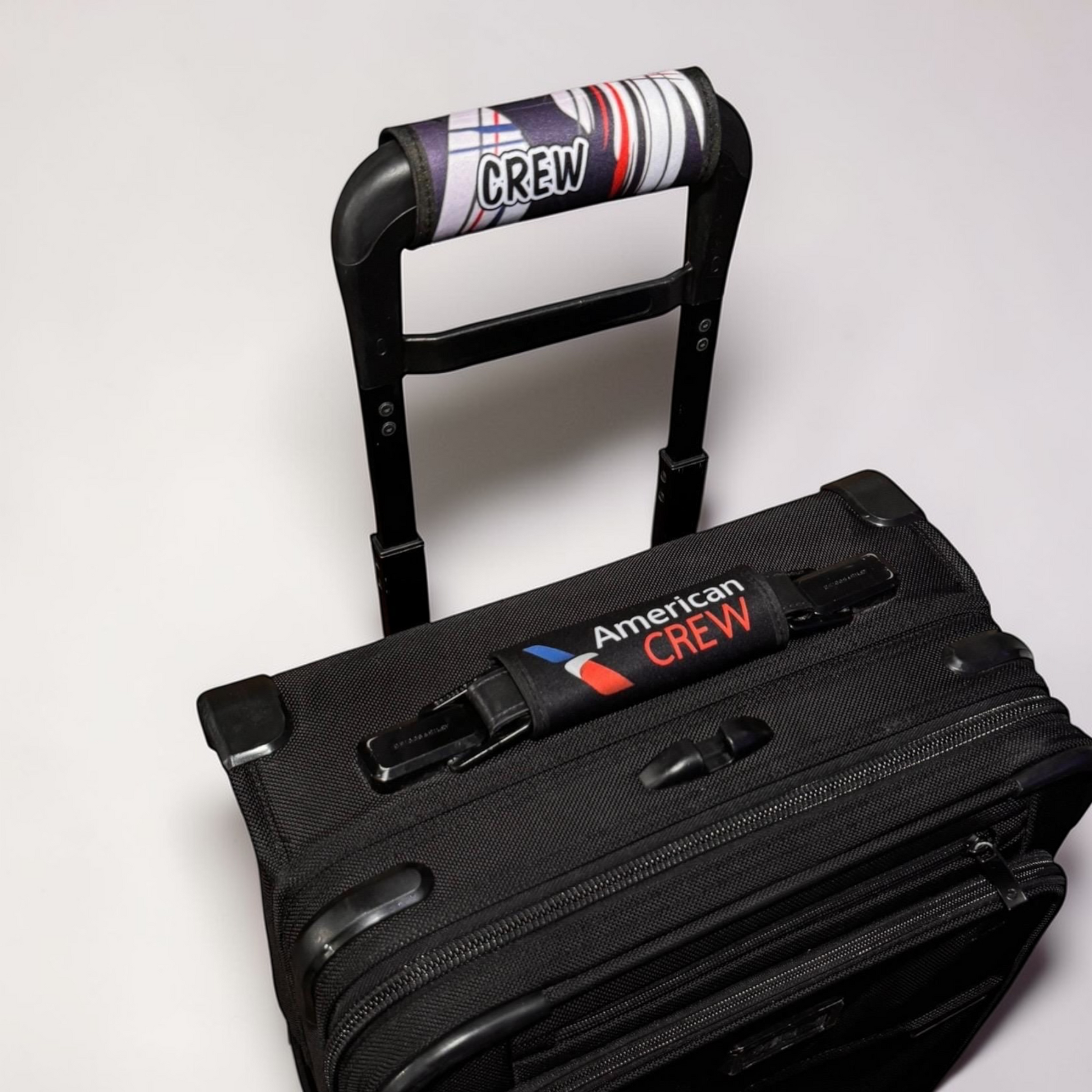 American Airlines Crew Luggage Handle Wrap by Flight Flair