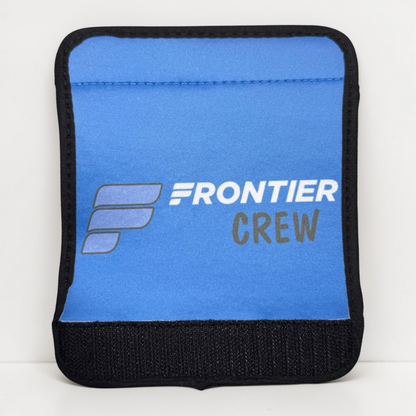 Frontier Airlines Inspired - Crew Bag Handle Wraps - Flight Attendant Luggage Tags by Flight Flair