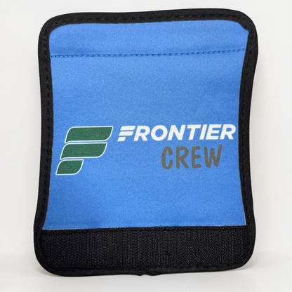 Frontier Airlines Inspired - Crew Bag Handle Wraps - Flight Attendant Luggage Tags by Flight Flair