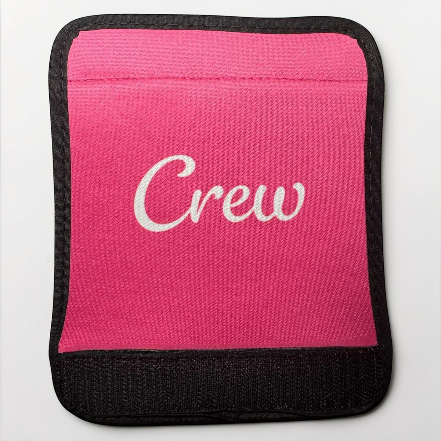 Pink Crew Luggage Handle Wrap by Flight Flair