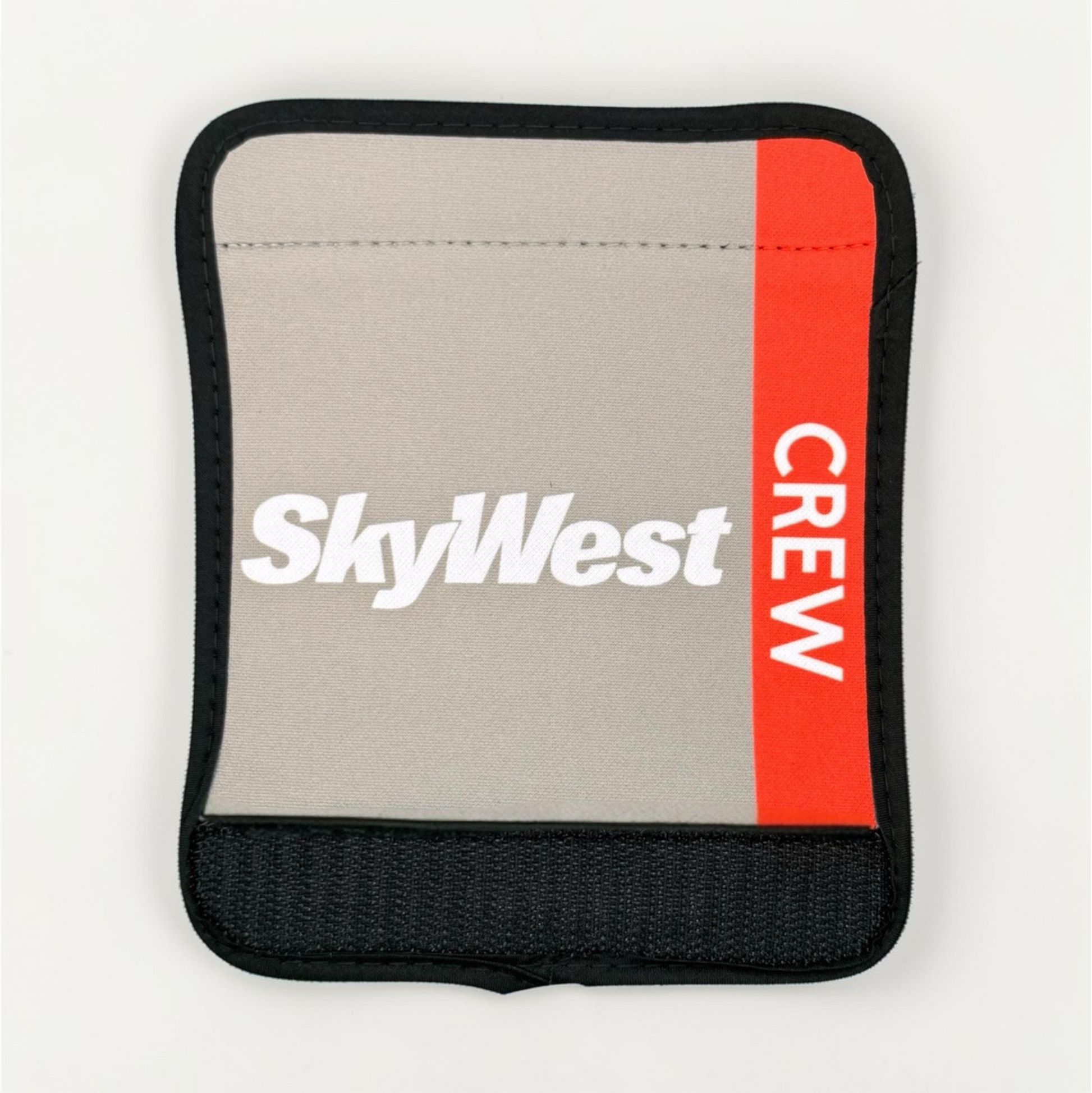SkyWest Crew Luggage Handle Wrap: Handmade Flight Attendant Gift by Flight Flair