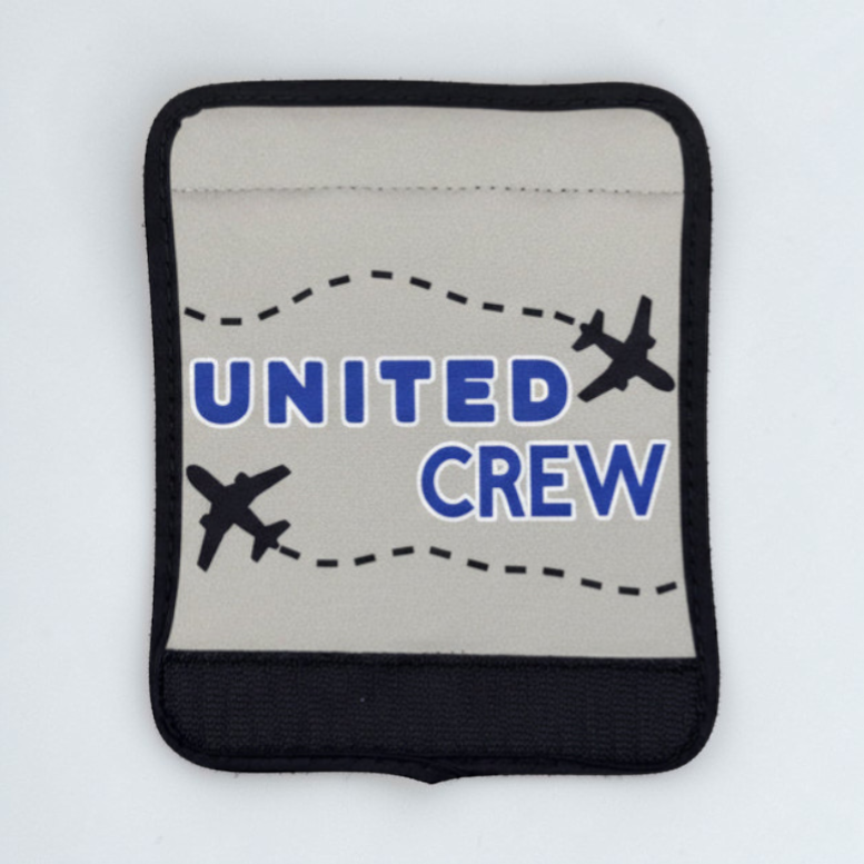 United Airlines Crew Luggage Handle Wrap by Flight Flair