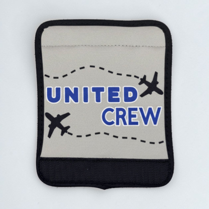United Airlines Crew Luggage Handle Wrap by Flight Flair