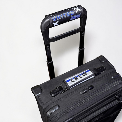 United Airlines Crew Luggage Handle Wrap by Flight Flair