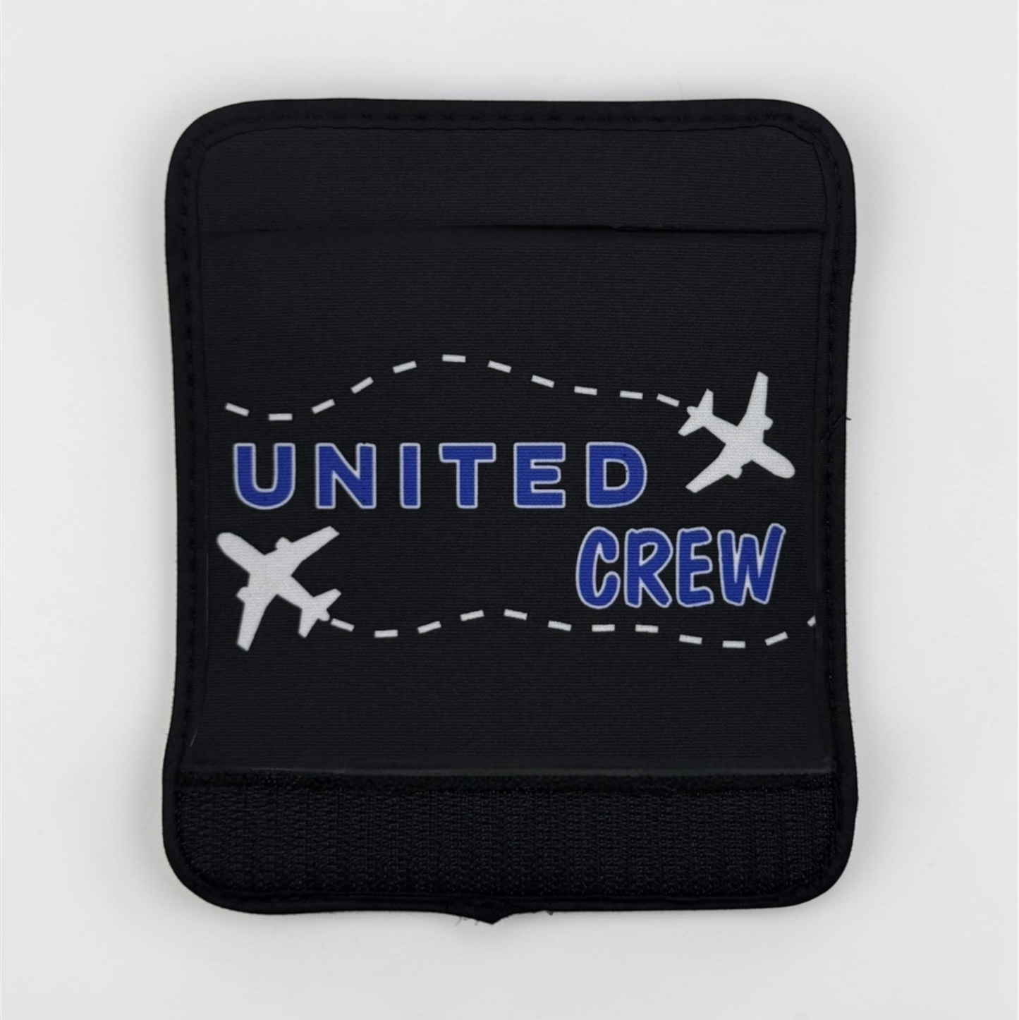United Airlines Crew Luggage Handle Wrap by Flight Flair