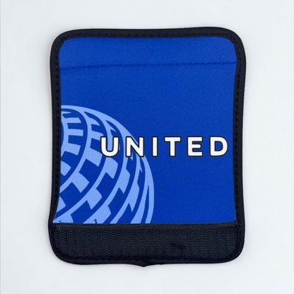 United Airlines Crew Luggage Handle Wrap by Flight Flair