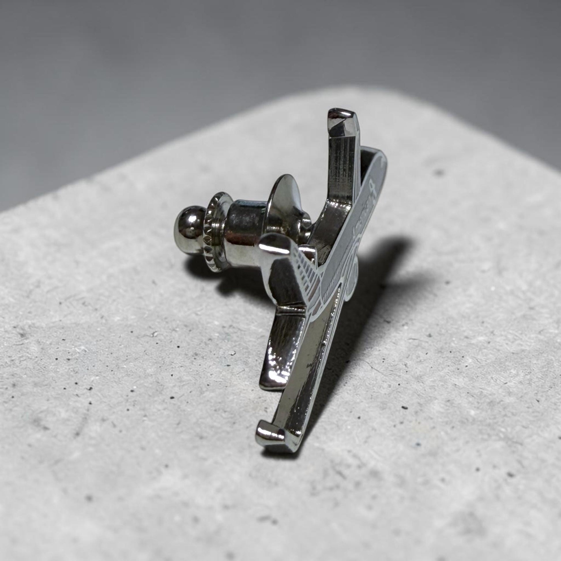 American Airplane Pin, Crew Uniform Badge, Aviation Gift, Pilot Flight Attendant Pin, Airline Lover Accessory by Flight Flair