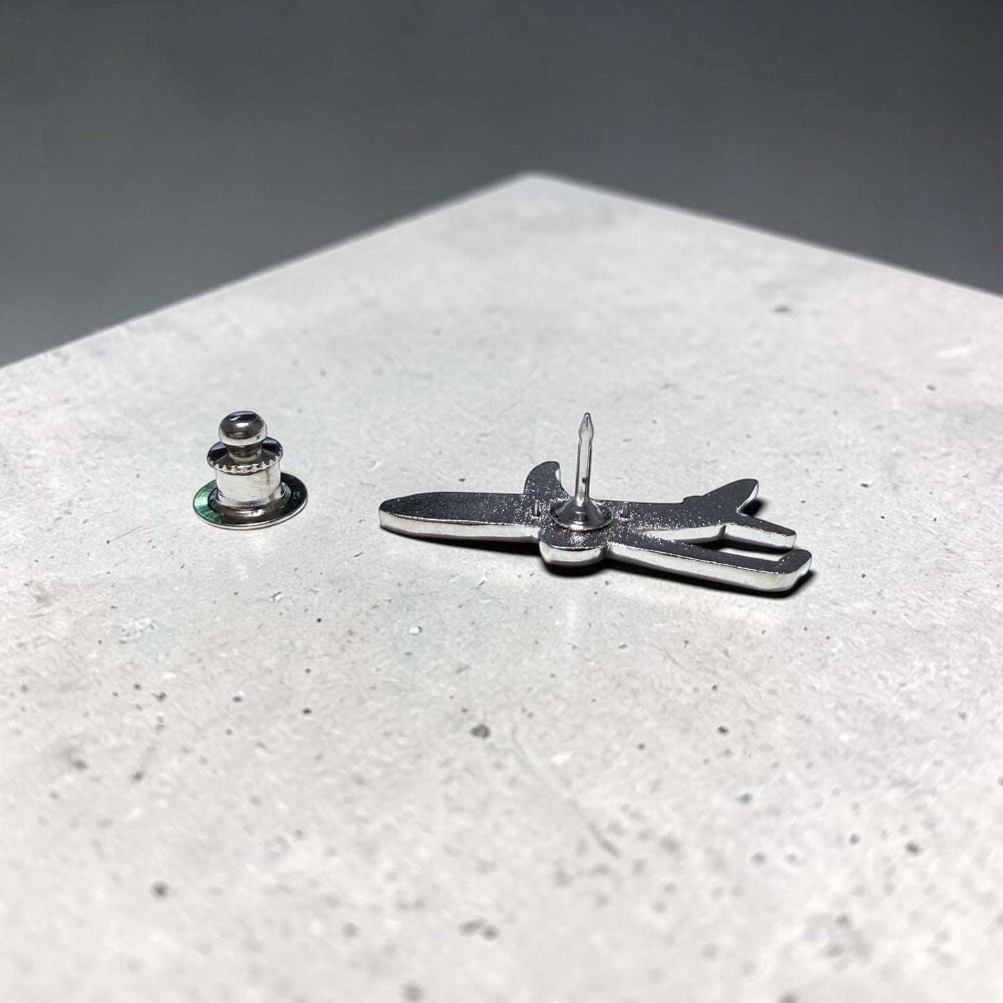 American Airplane Pin, Crew Uniform Badge, Aviation Gift, Pilot Flight Attendant Pin, Airline Lover Accessory by Flight Flair