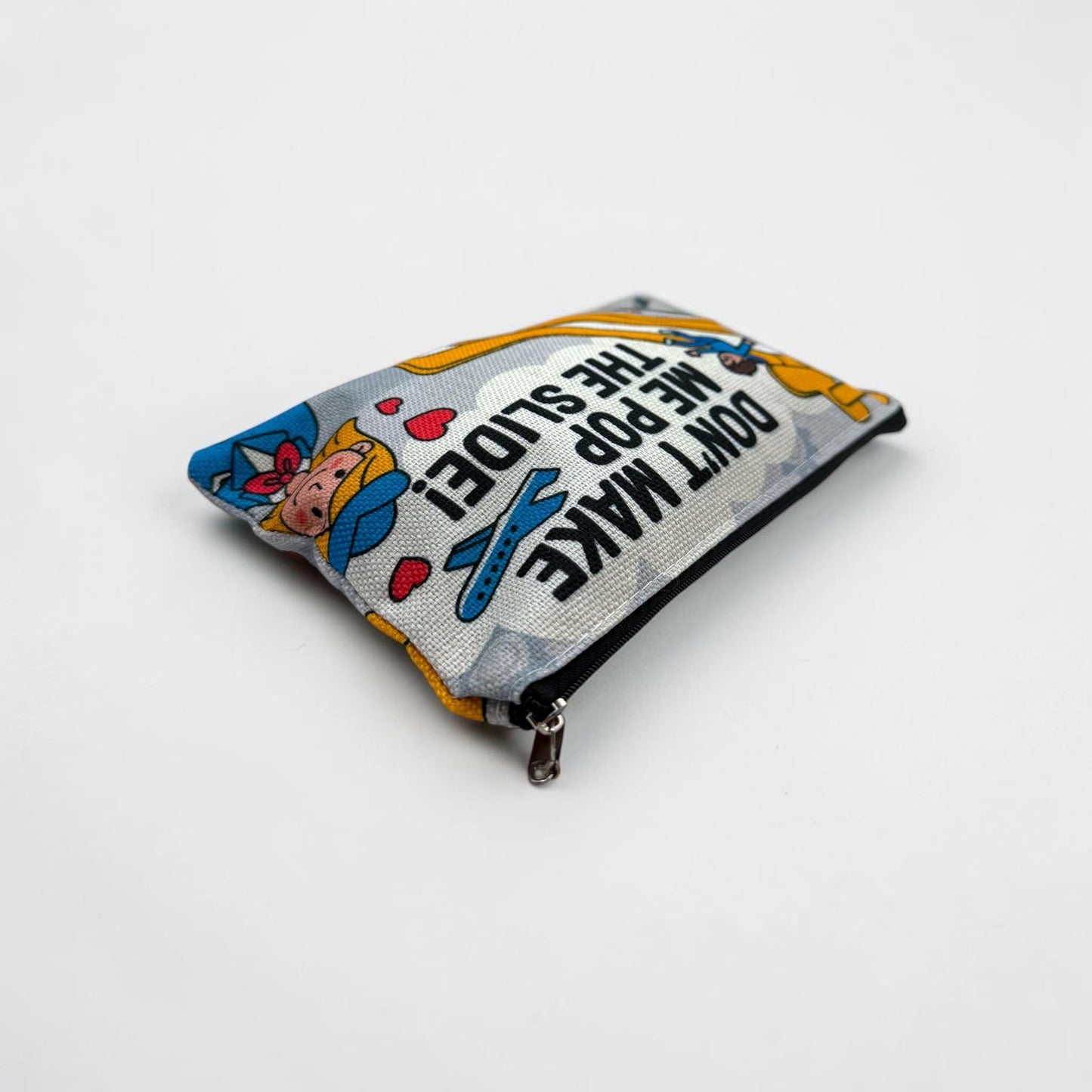 Flight Attendant Gift Funny Crew Pouch Aviation Makeup Bag Toiletry Bag Pilot Gift Travel Organizer by Flight Flair