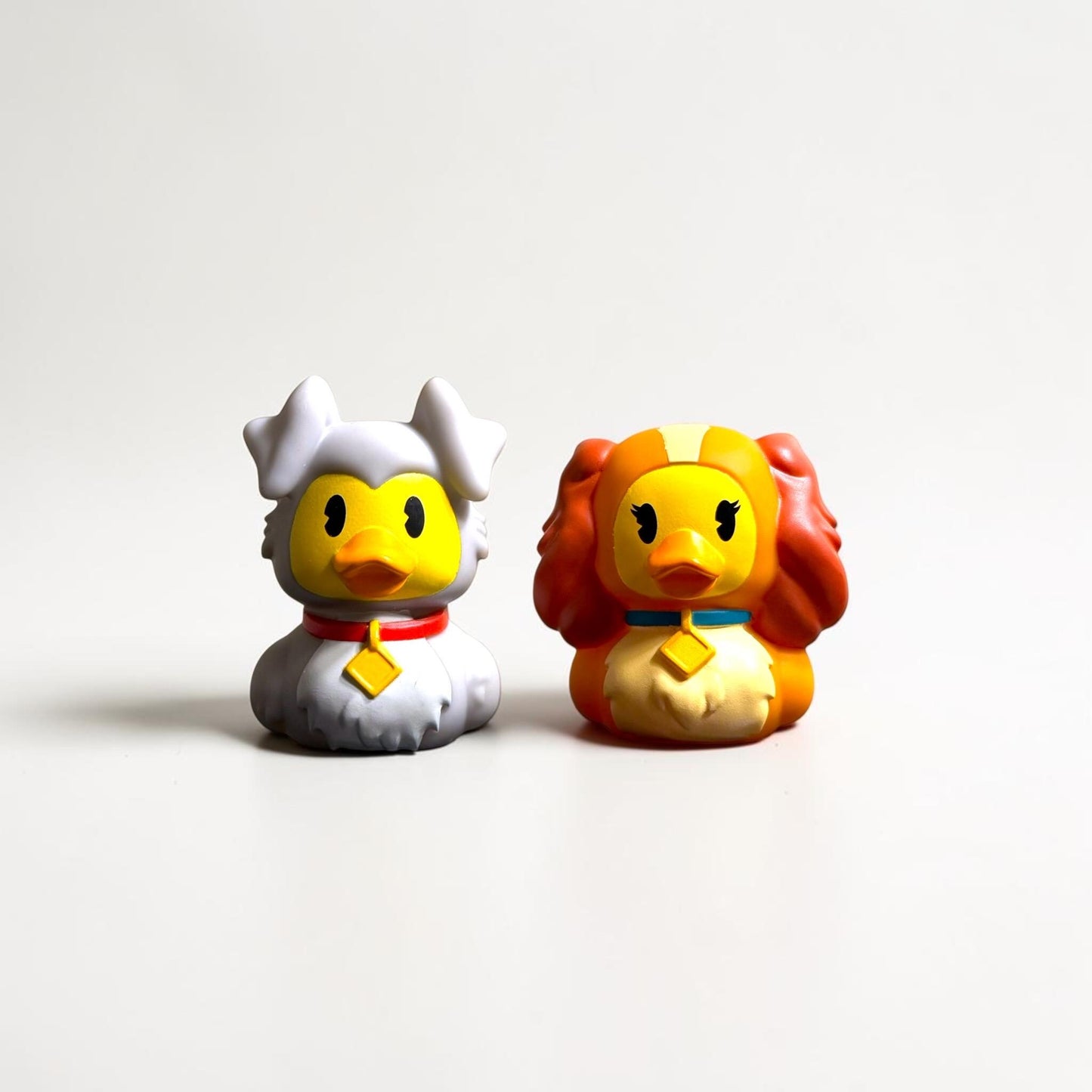 Lady and Tramp Inspired Rubber Ducks, Disney Duck by Flight Flair