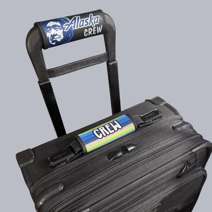 Alaska Airlines Crew Luggage Handle Wrap by Flight Flair