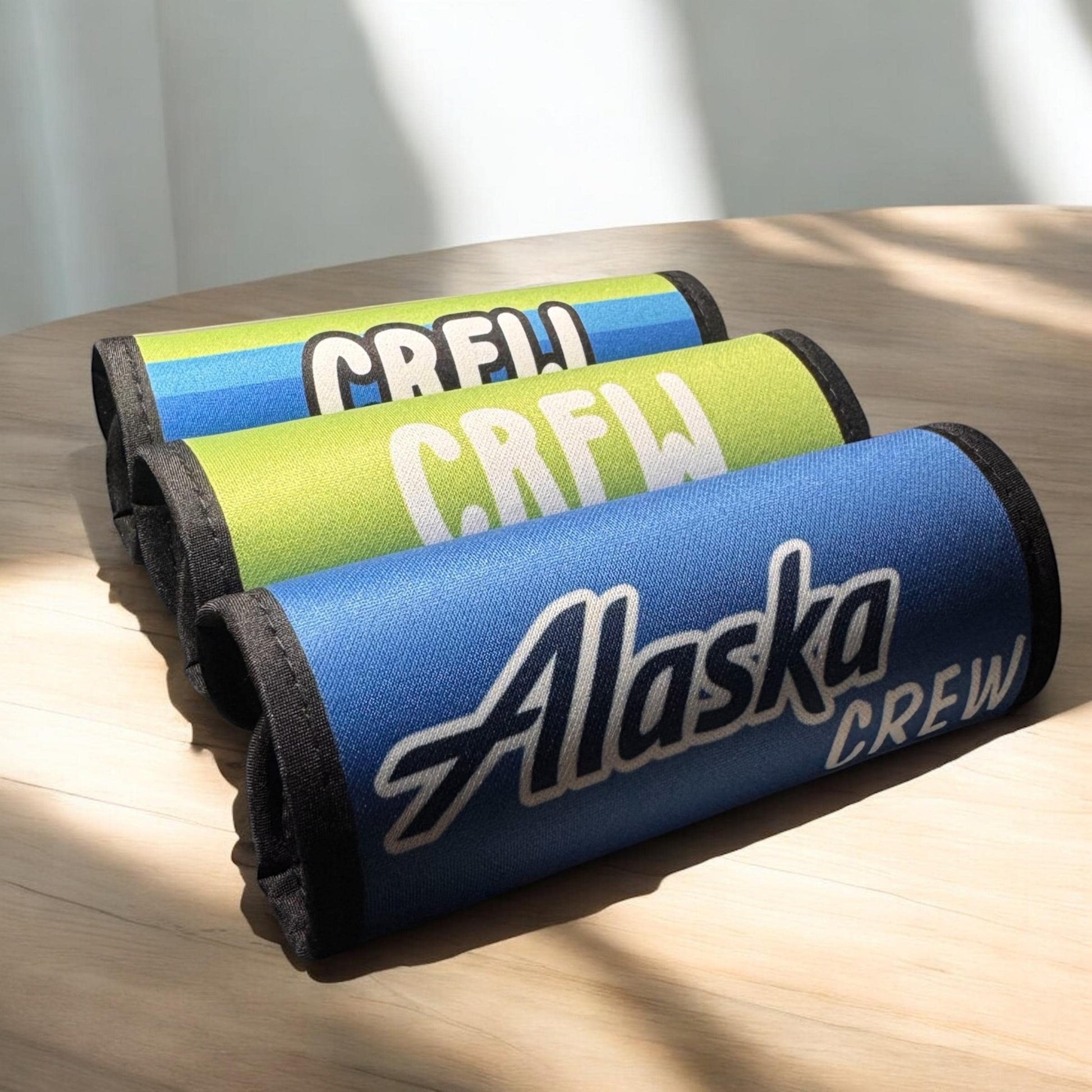 Alaska Airlines Crew Luggage Handle Wrap by Flight Flair