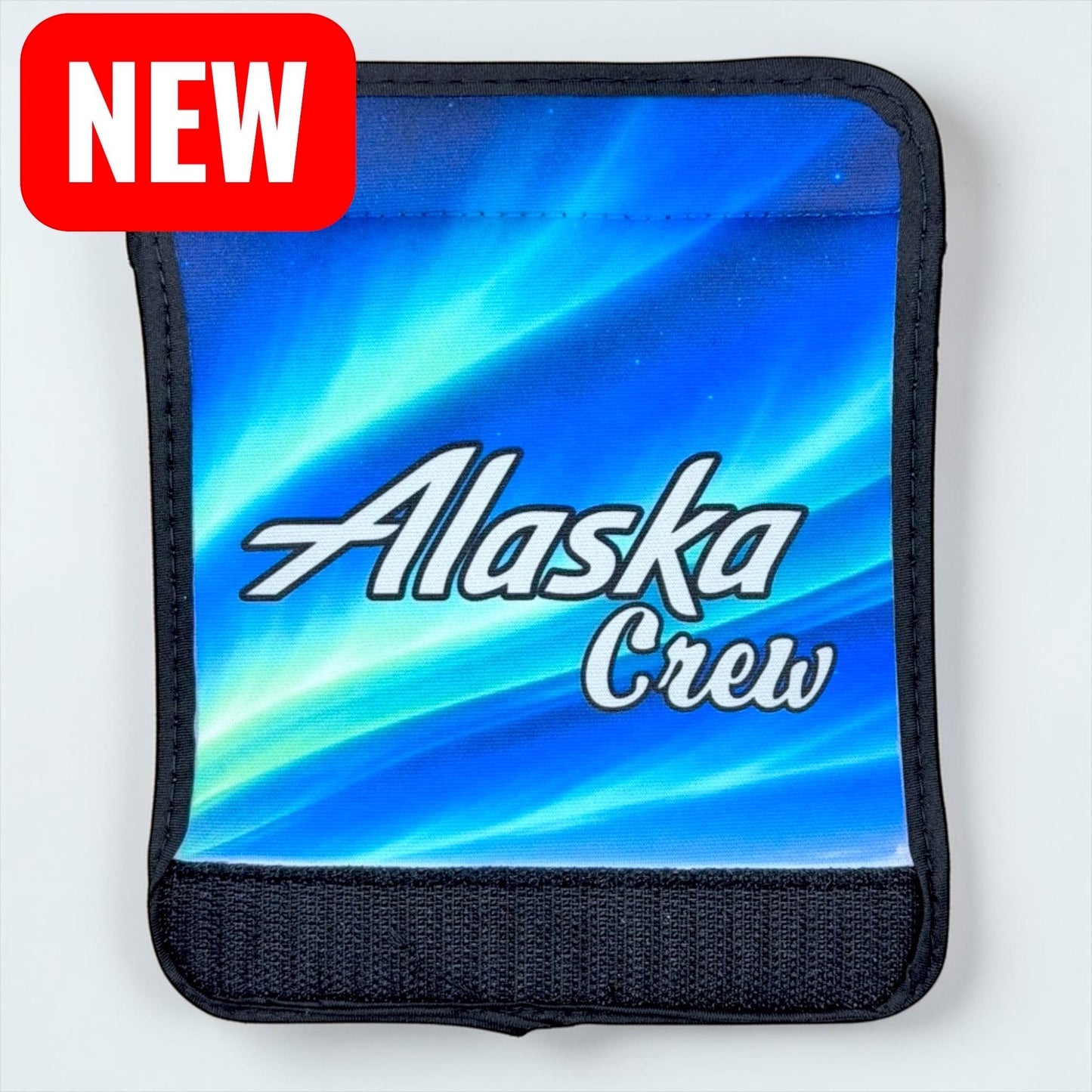 Alaska Airlines Crew Luggage Handle Wrap by Flight Flair