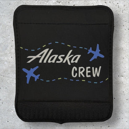 Alaska Airlines Crew Luggage Handle Wrap by Flight Flair