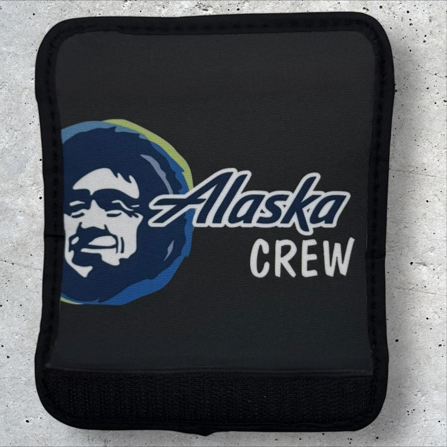 Alaska Airlines Crew Luggage Handle Wrap by Flight Flair