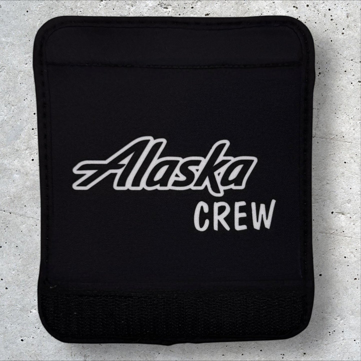 Alaska Airlines Crew Luggage Handle Wrap by Flight Flair