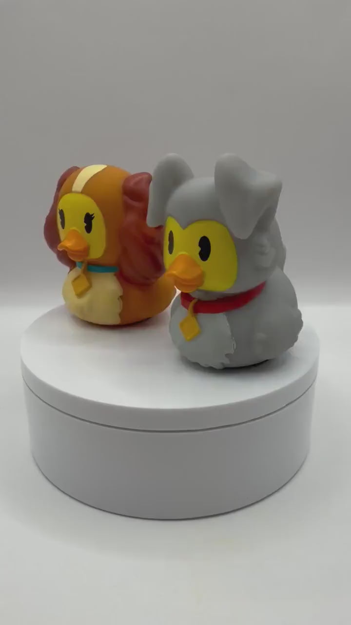 Lady and Tramp Inspired Rubber Ducks, Disney Duck