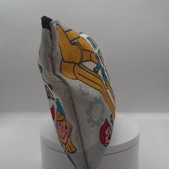 Flight Attendant Gift Funny Crew Pouch Aviation Makeup Bag Toiletry Bag Pilot Gift Travel Organizer